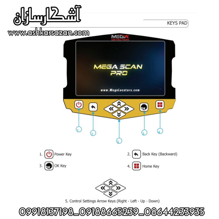 فلزیاب مگا اسکن پرو